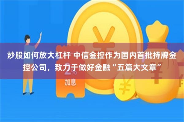 炒股如何放大杠杆 中信金控作为国内首批持牌金控公司，致力于做好金融“五篇大文章”
