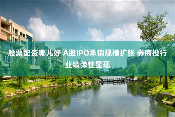 股票配资哪儿好 A股IPO承销规模扩张 券商投行业绩弹性显现