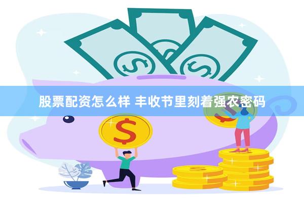 股票配资怎么样 丰收节里刻着强农密码