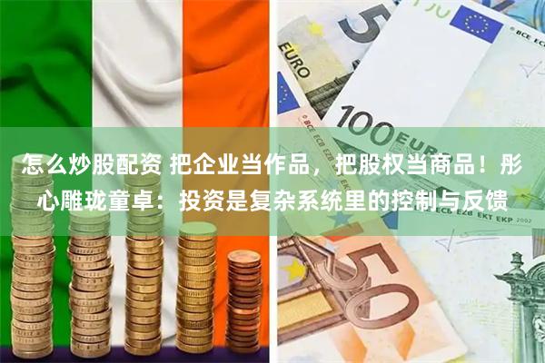 怎么炒股配资 把企业当作品，把股权当商品！彤心雕珑童卓：投资是复杂系统里的控制与反馈